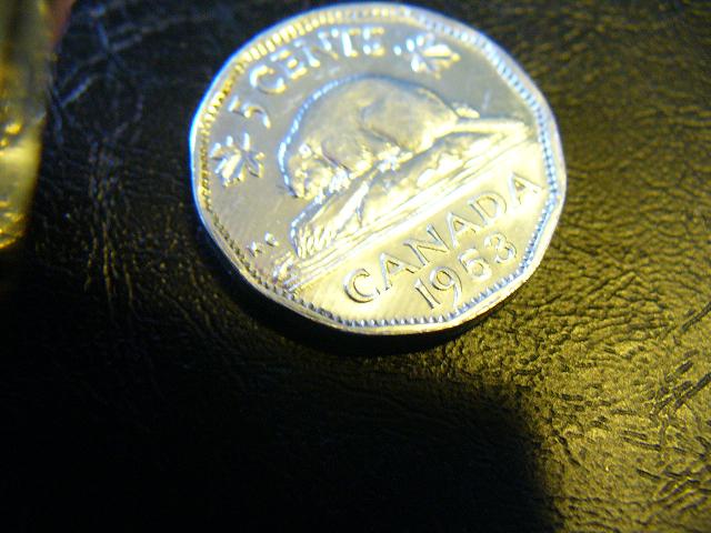 1953-Canadian-Nickel-Error?-First-Recorded-Foreign-Trail-Die-Canada