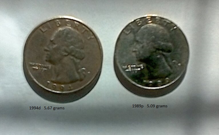 1989-Quarter-That-Weighs-5.09-Grams