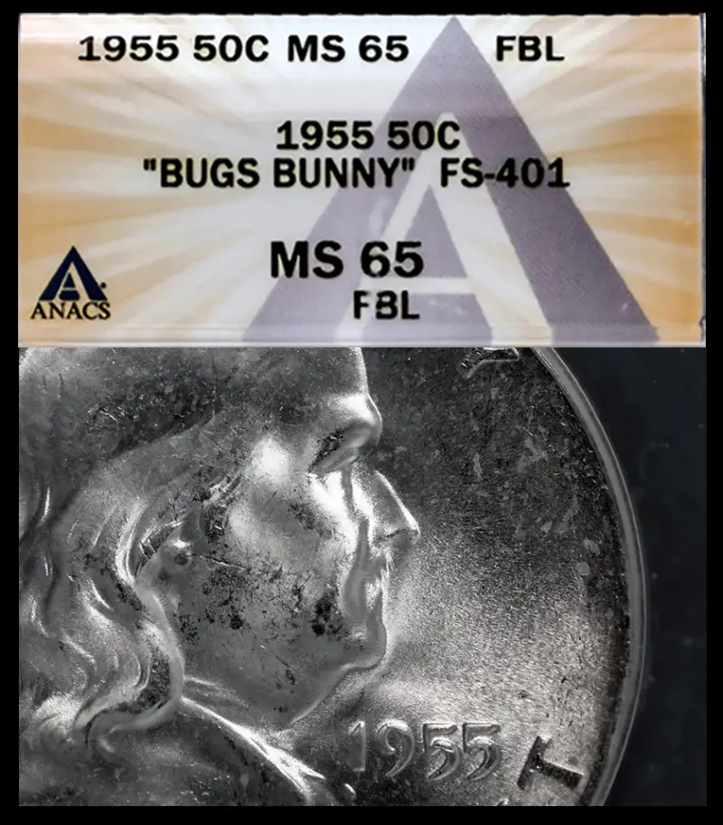 1955-Franklin-Bugs-Half-Dollar