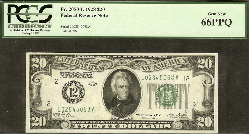 Series-1928-$20-FRN-District-Sets