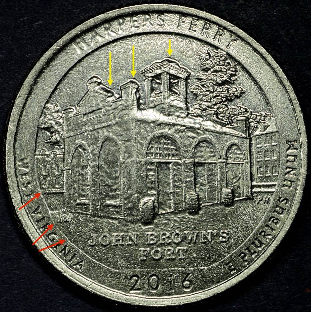 2016-P-Harper's-Ferry-Quarter:-Over-Polished-Die?