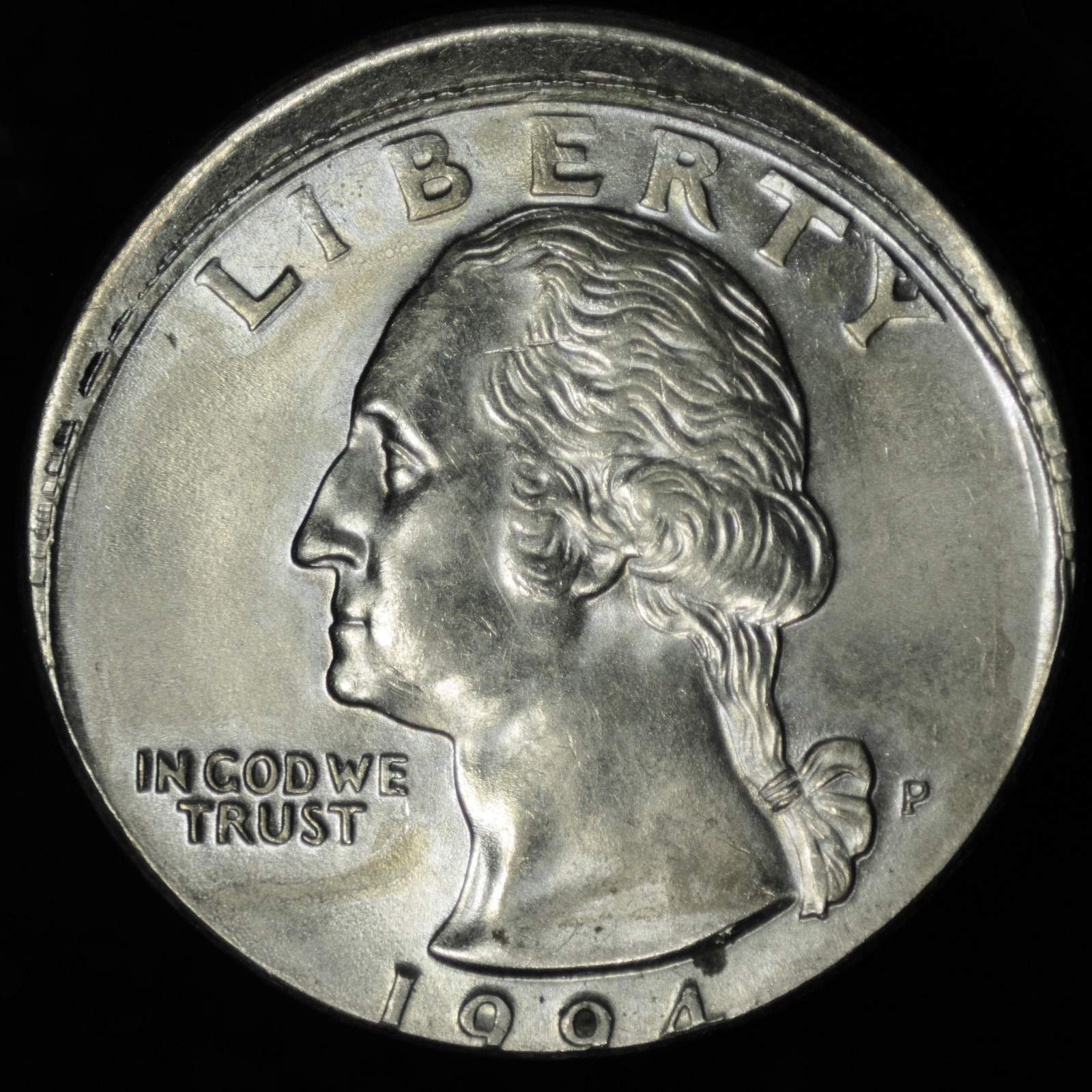 1994-P-Washington-Quarter-25c-Off-Center