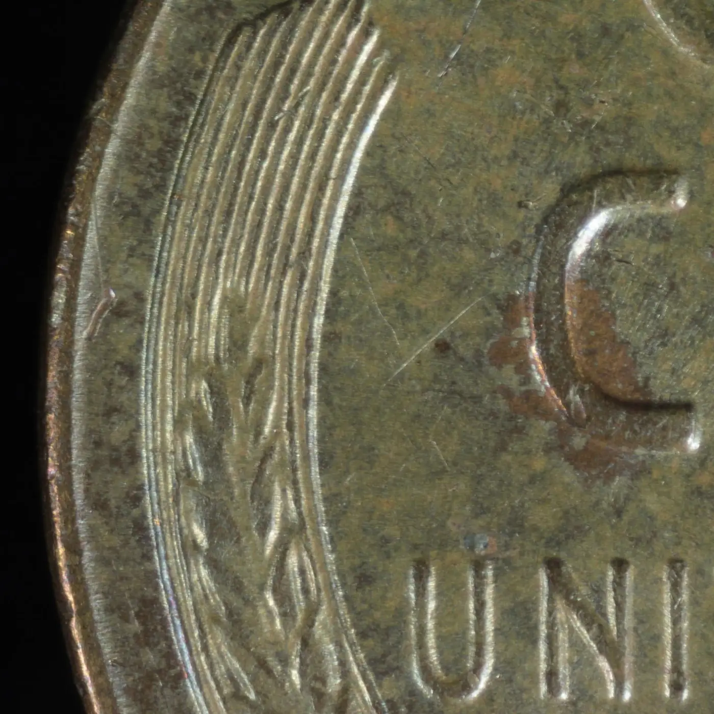 1951-D-1c-Mismatched-Side-Toning-Gem