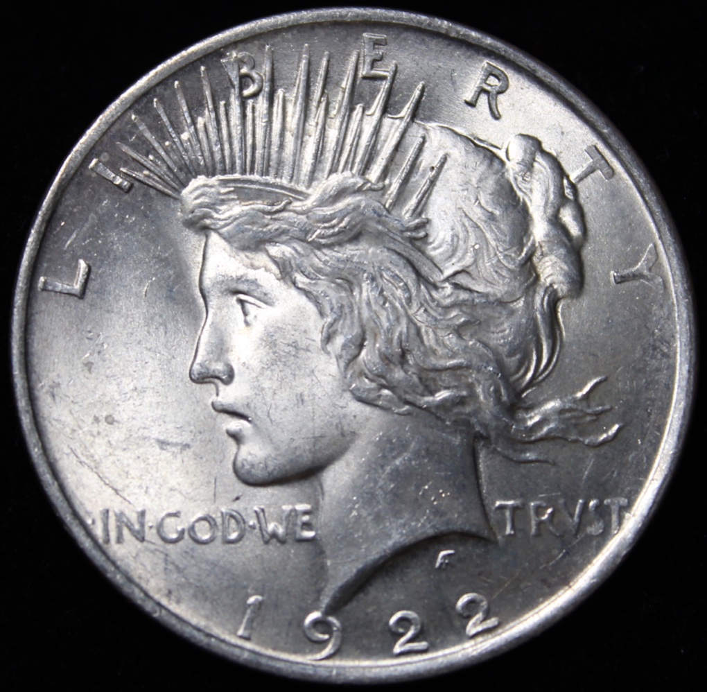 1922-Peace-Silver-Dollar-For-Grading