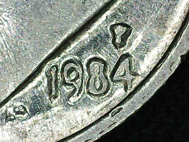 1984-P-Roosevelt-Dime-Possibly-DD-On-Front-And-Back?