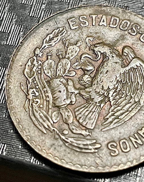 1954-Cinco-Centavos-Rim/Edge-Error