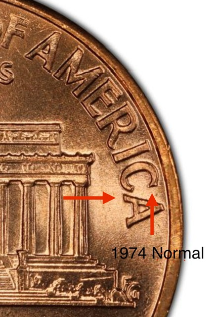 1973-P-Memorial-Cent-With-1974-Reverse