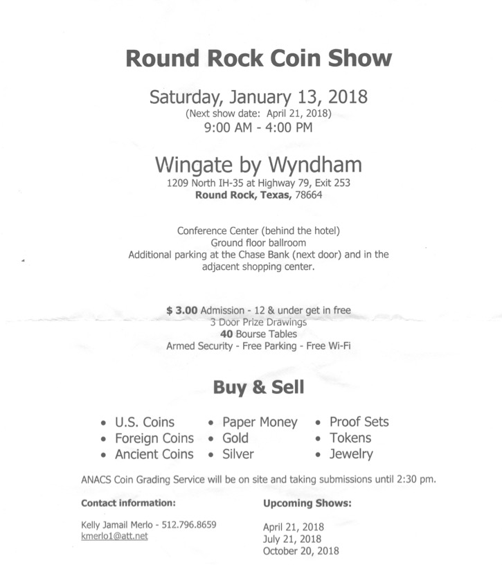 Coin-Shows-In-Round-Rock,-TX