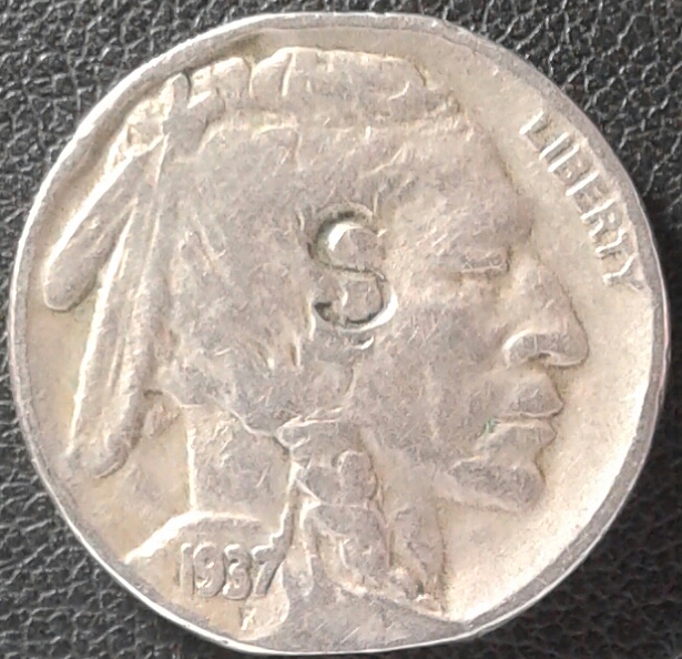 Counterstruck-3-Legged-Buffalo-Nickel