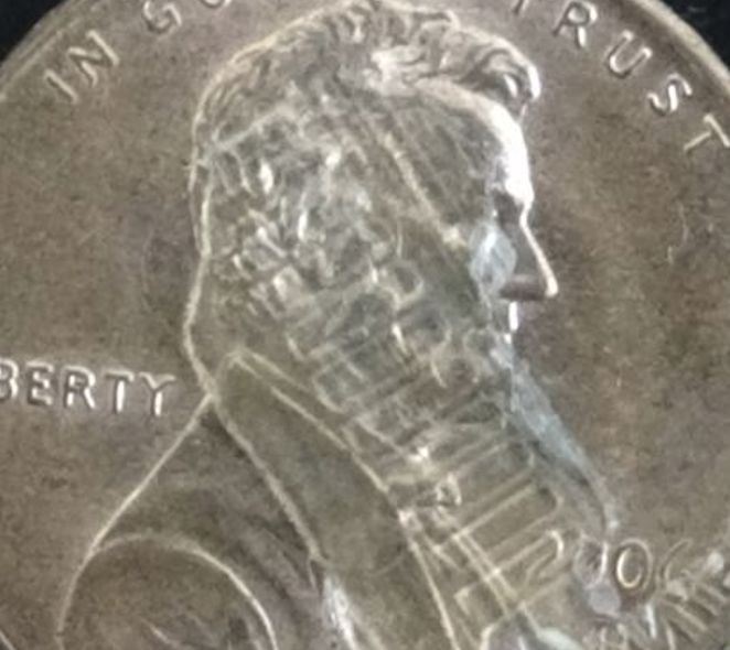 2006-PMD-Penny---Epoxy-Glue-Mimics-Triple-Die-Clash---Coin-Dealer-Told-Me-Not-To-Clean-It