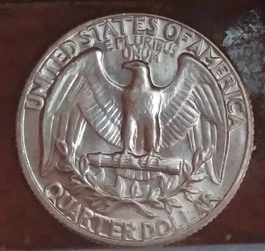 Business-Strike-Washington-Quarter-1972-D-Struck-On-1964-D-Type-A-Dies