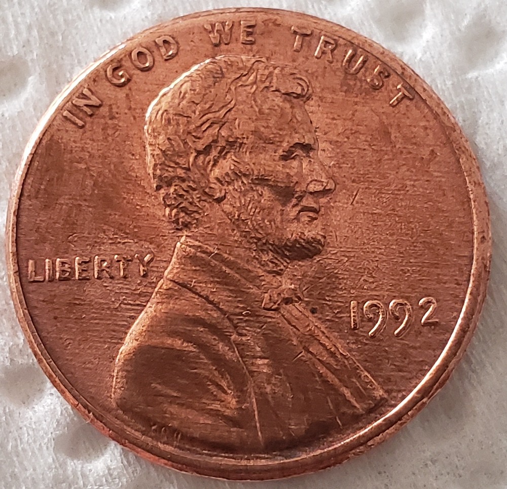 1992-Lincoln-Penny-With-Close-AM