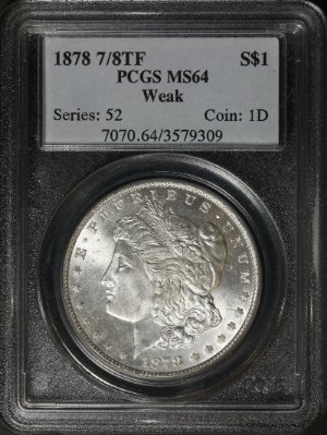 1878-7/4-Tf-VAM-41-C-Morgan-Dollar-