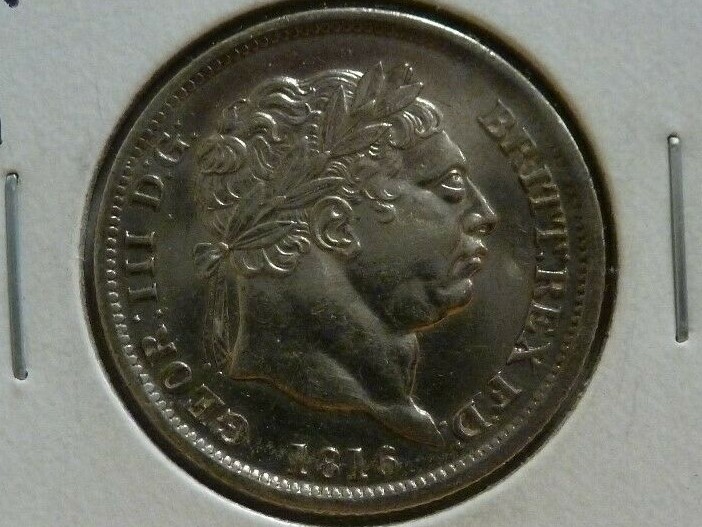 1816-Six-Pence-New-Purchase-Flashy!