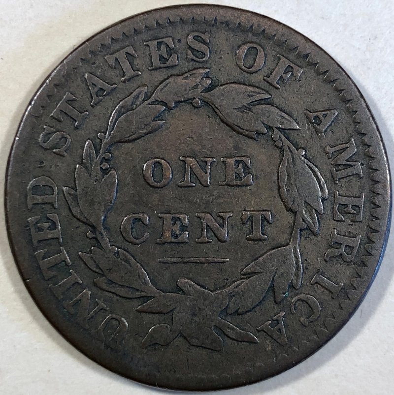 1833-Coronet-Large-Cent