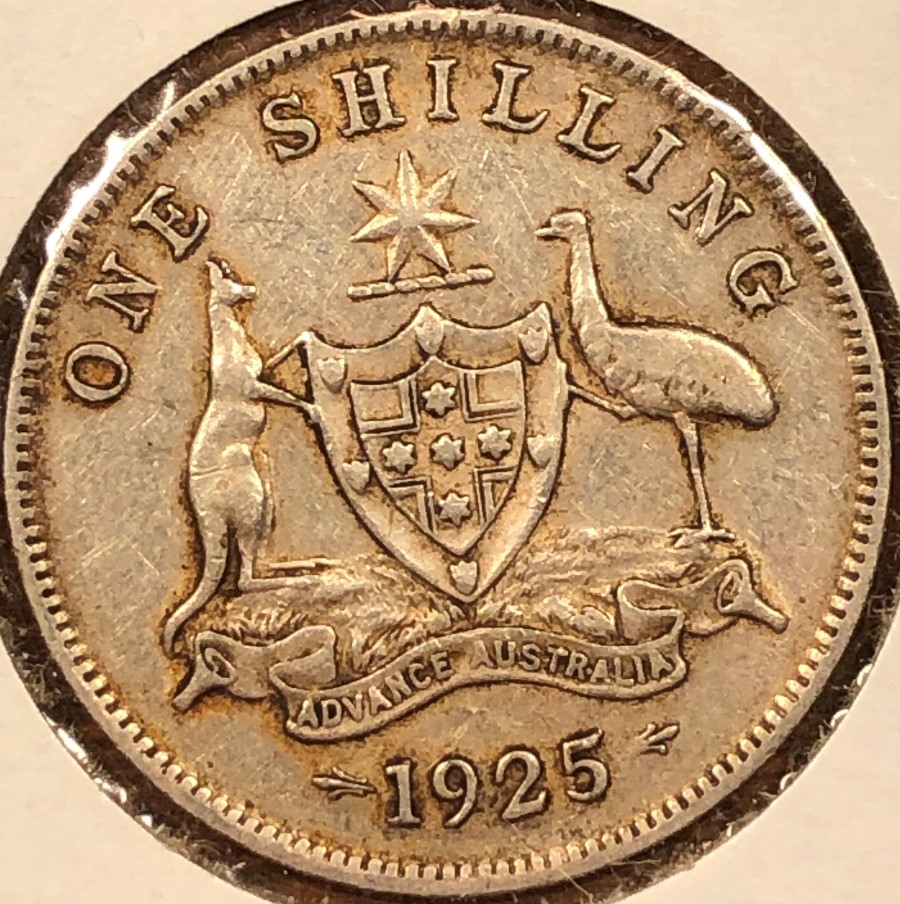1925/3-Australia-Shilling-For-Grading