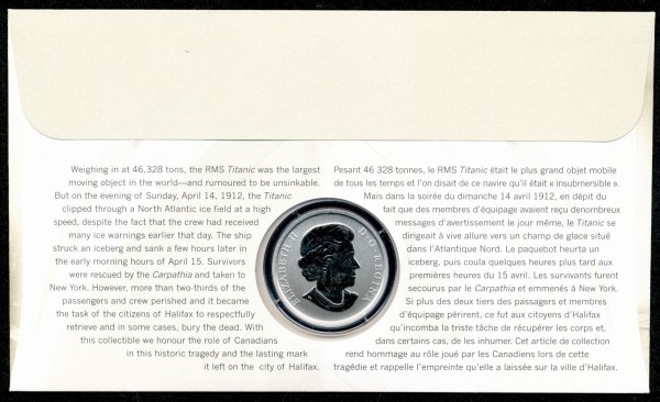 Commems-Collection-Canadian:-Titanic-PNC-From-Canada-Post