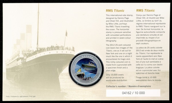 Commems-Collection-Canadian:-Titanic-PNC-From-Canada-Post