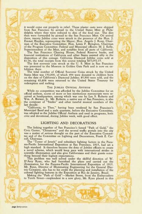 Commems-Collection-Classic:-1925-California-Statehood-Diamond-Jubilee