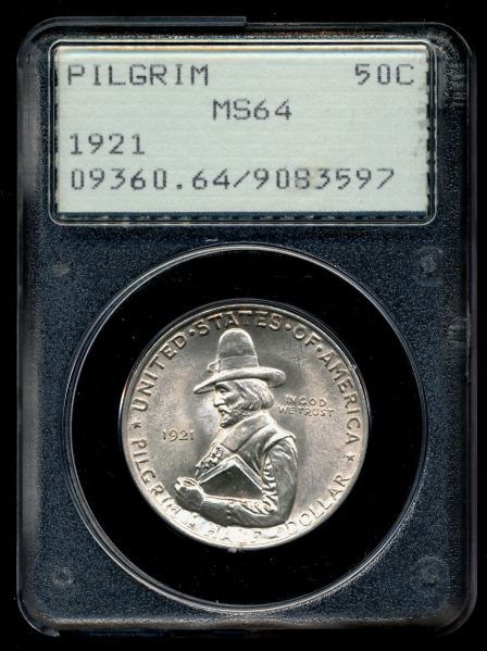 Commems-Collection-Classic:-1920-Pilgrim-Landing-Tercentenary---1921-Small-Date