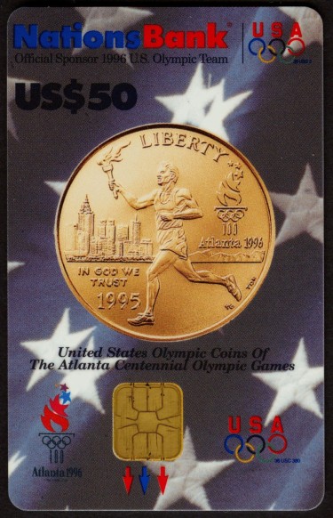 Commems-Collection-Modern:-1996-Atlanta-Olympics-Commemorative-Twist