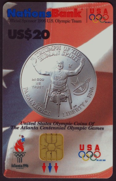 Commems-Collection-Modern:-1996-Atlanta-Olympics-Commemorative-Twist