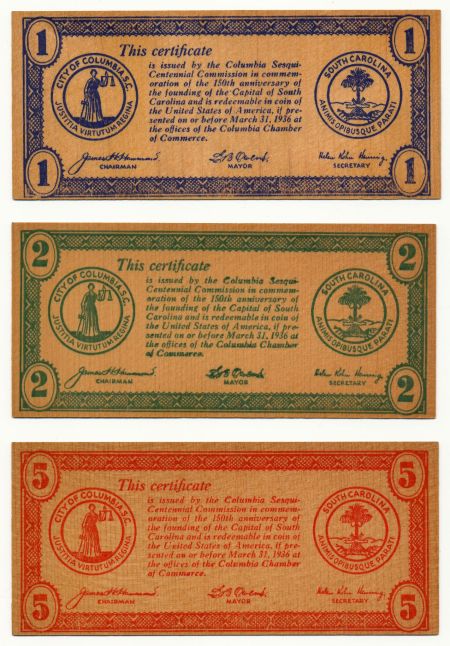 Commems-Collection-Classic:-1936-Columbia,-SC-