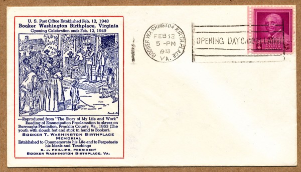 Commems-Collection-Classic:-1946-Booker-T-Washington-Memorial-Ephemera