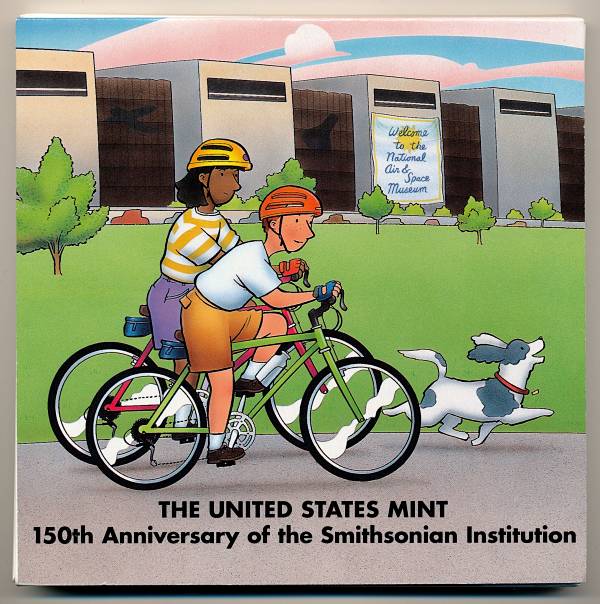 Commems-Collection-Modern:-1996-Smithsonian-Anniversary-Young-Collectors-Set
