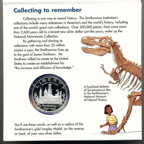 Commems-Collection-Modern:-1996-Smithsonian-Anniversary-Young-Collectors-Set