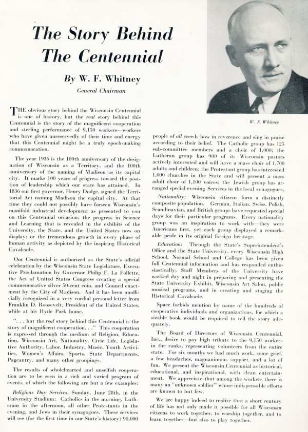Commems-Collection-Classic:-1936-Wisconsin-Territorial-Centennial---Revisited