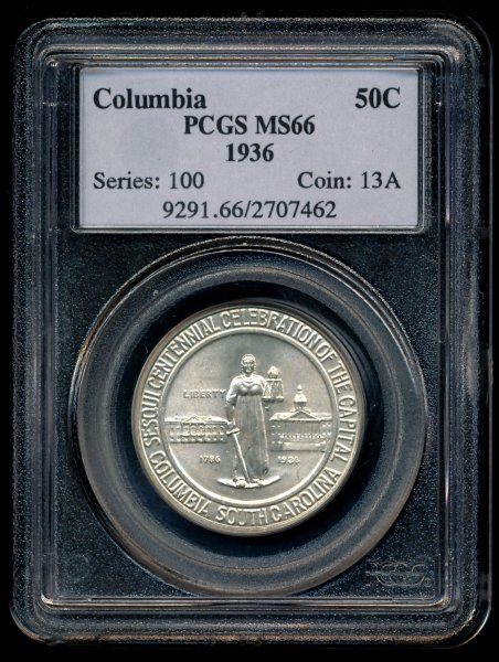Commems-Collection-Classic:-1936-Columbia,-SC-Ephemera-#2
