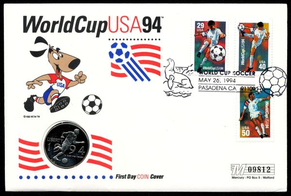 Commems-Collection-Modern:-1994-World-Cup-Coins---Part-III
