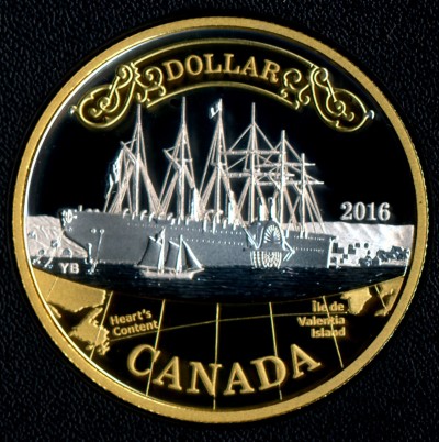 Commems-Collection-Canadian:-2016-Transatlantic-Cable-Silver-Dollar-Proof-Set