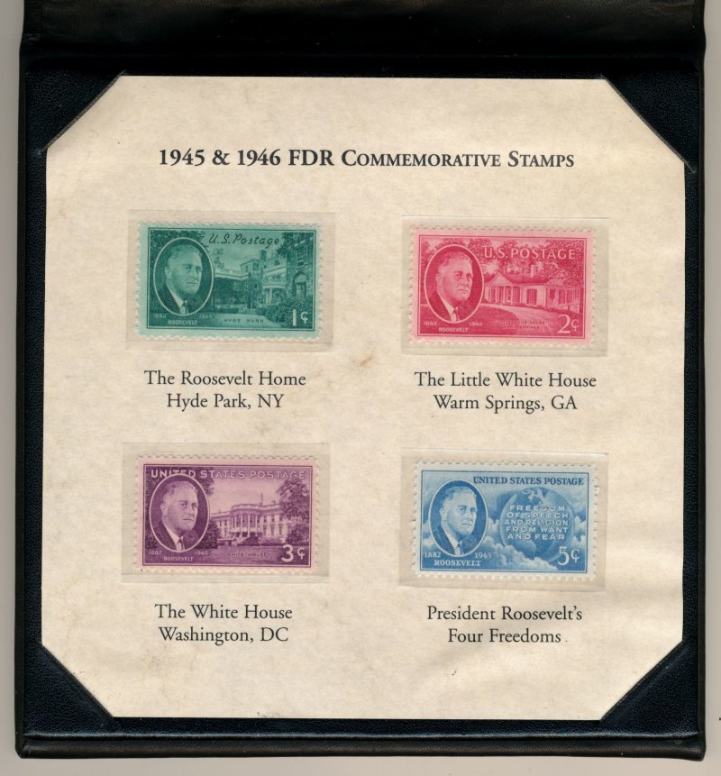 Commems-Collection-Modern:-1997-FDR-Half-Eagle---Coin-And-Stamp-Set