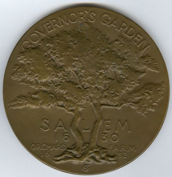 Commems-Collection-Medals:-1930-Massachusetts-Bay-Colony-300th-Anniversary