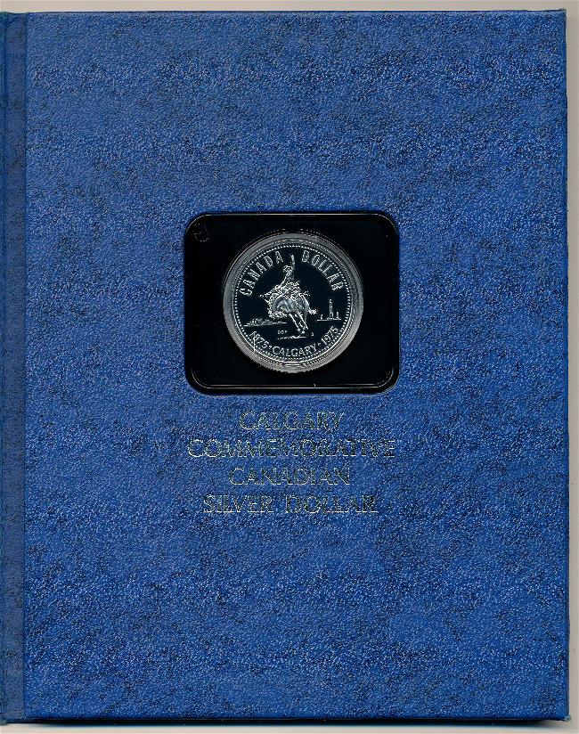 Commems-Collection-Canadian:-1975-Calgary-Centennial-SD---Artist's-Folder
