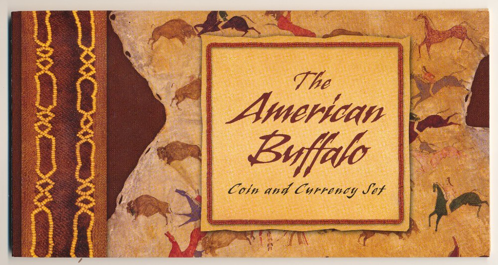 Commems-Collection-Modern:-2001-American-Buffalo-Coin-And-Currency-Set