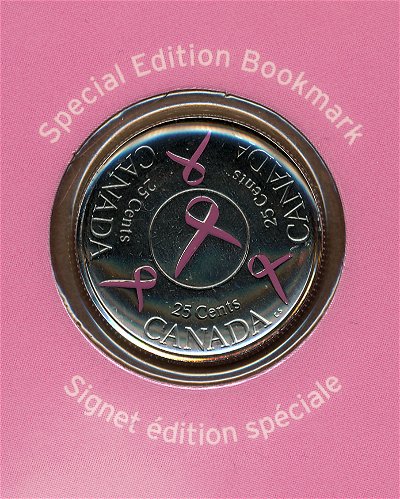 Commems-Collection-Canadian:-2006-Breast-Cancer-Awareness-Silver-$5---Coin-3-Of-12