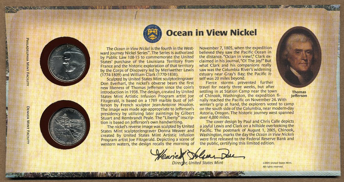 Commems-Collection-Modern:-2004-2005-Westward-Journey-Nickels