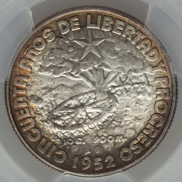 Commems-Collection-Medals:-1952-Cuba-50th-Anniversary-Medal