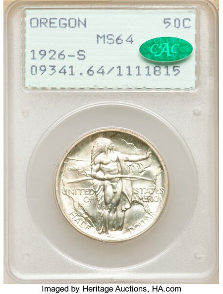 Commems-Collection-Classic:-1926-Oregon---Rotated-Reverse-Error?