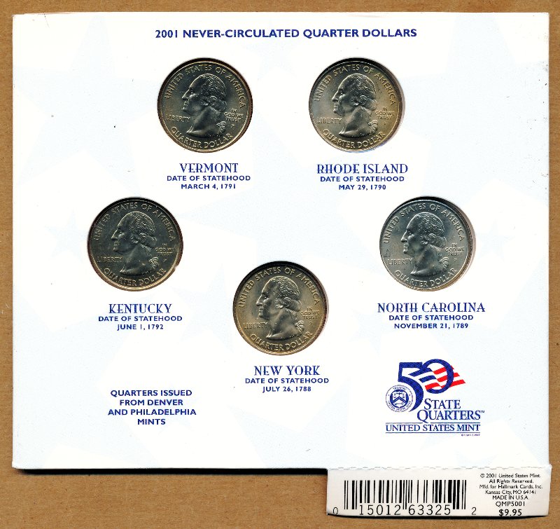 Commems-Collection-Modern:-Hallmark-And-The-Statehood-Quarters