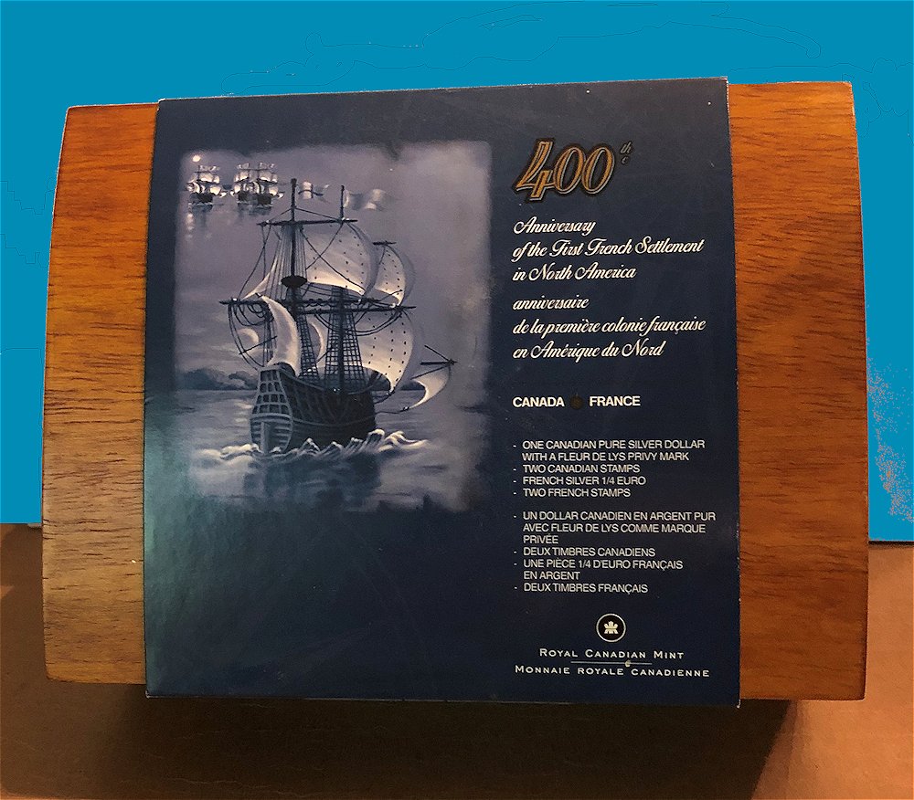 Silver-Dollar-Derivatives:-Part-X-I---2004-French-Settlement-Coins-&-Stamps