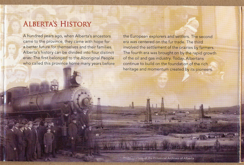 Commems-Collection-Canadian:-2005-Alberta-Centennial-Silver-$5---Coin-1-Of-12