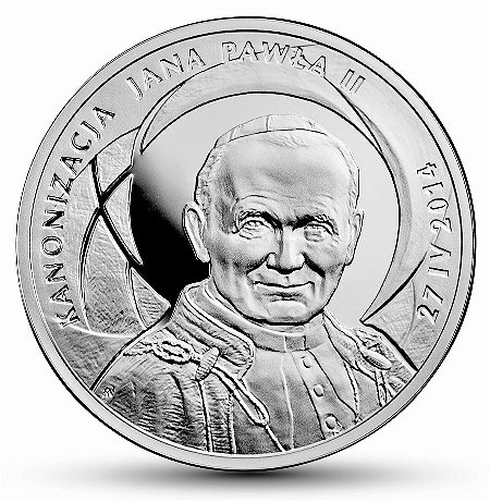 Commems-Collection-Canadian:-2014-Saint-John-Paul-II-Silver-$10---Coin-4/4