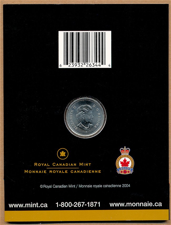 Commems-Collection-Canadian:-2004-Poppy-Dollar