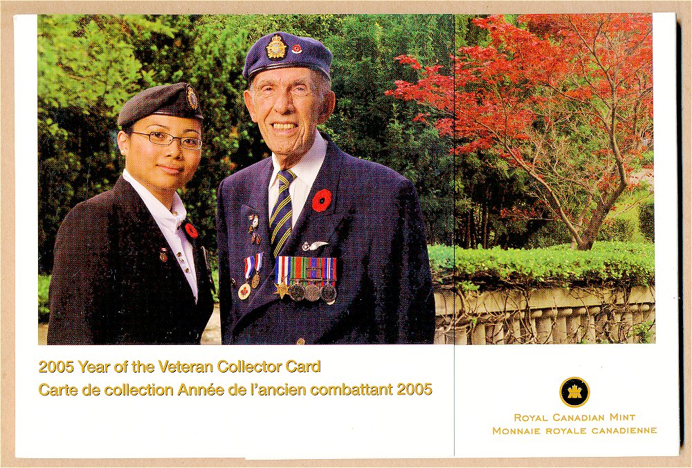 Commems-Collection-Canadian:-2005-Year-Of-The-Veteran-$10---Coin-1-Of-4