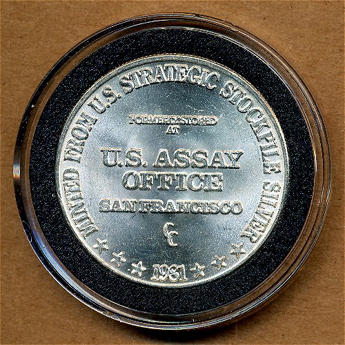 Commems-Collection-Bullion:-US-Assay-Office-Silver-Trade-Unit-Rounds