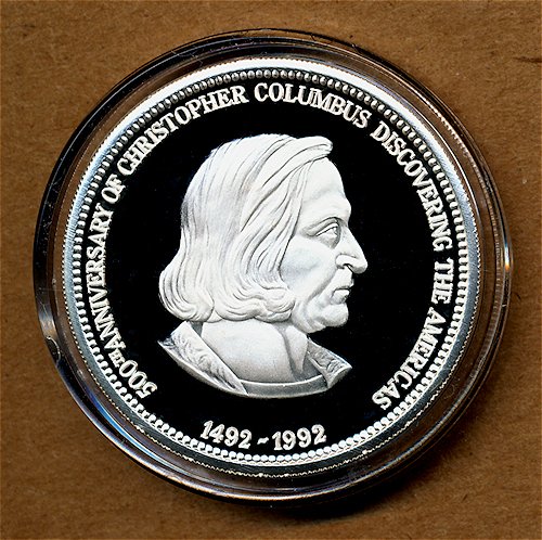 Columbus-Day-Post-Your-Coin/Banknote-Feauturing-Columbus